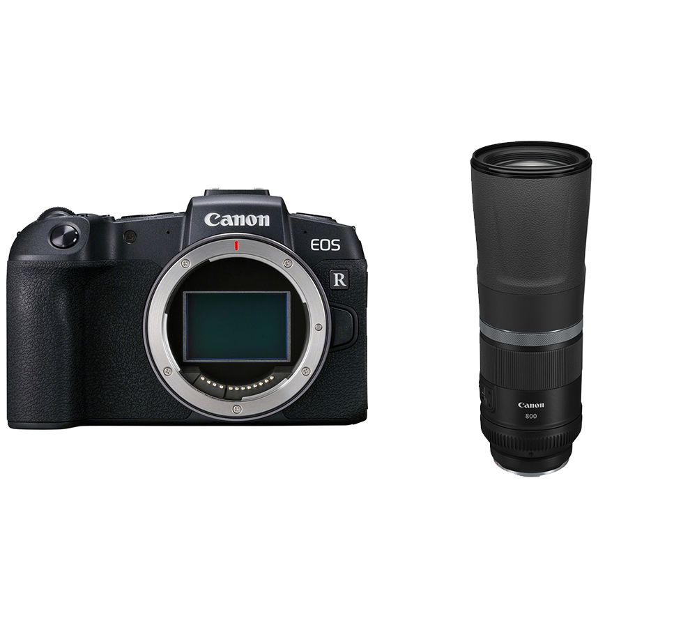 Canon Eos Rp Mirrorless Camera & Rf 800 Mm F/11 Is Stm Telephoto Prime