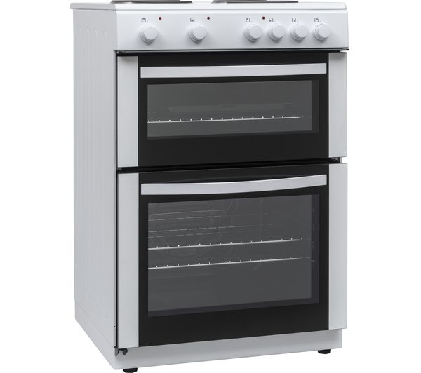  ESSENTIALS CFTE60W22 60 cm Electric Solid Plate Cooker White