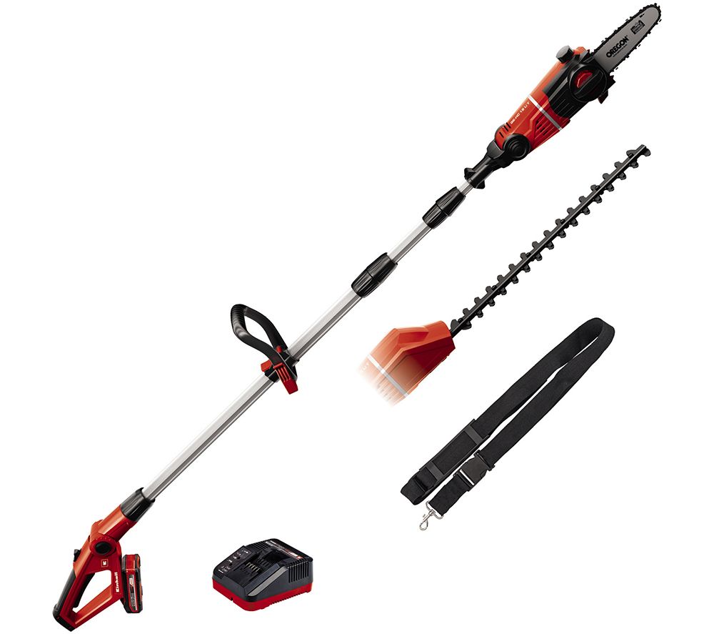 GE-HC 18 Li T Kit Cordless Garden Multi-Tool - Red