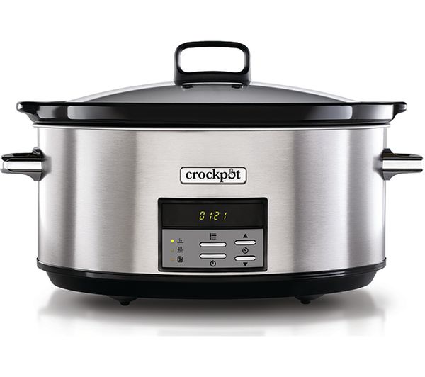 2114728 - CROCK-POT CSC063 Slow Cooker - Stainless Steel - Currys Business