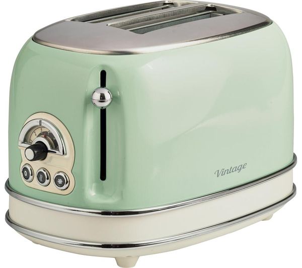 ARIETE Vintage 155 2-Slice Toaster - Green