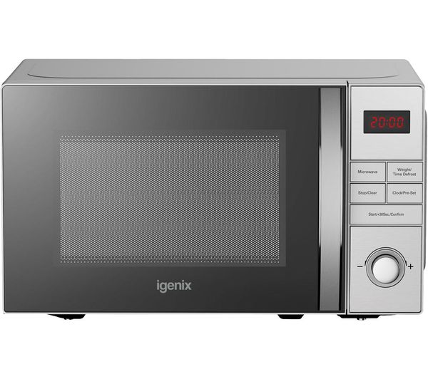 Igenix Igm0821ss Solo Microwave Stainless Steel