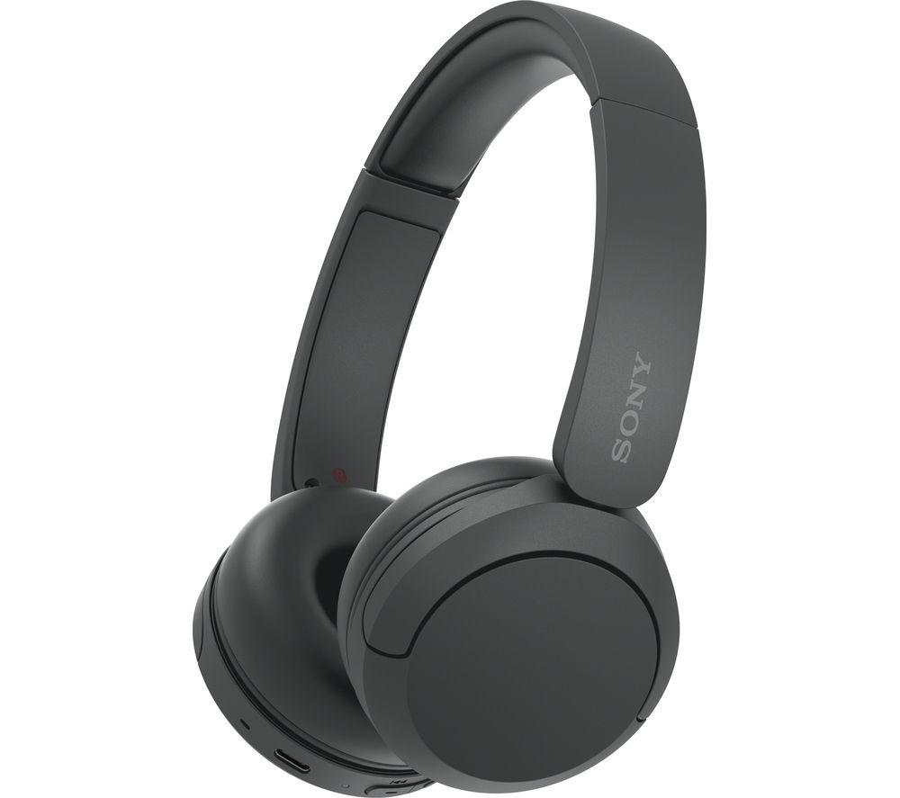 WH-CH520B Wireless Bluetooth Headphones - Black