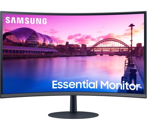 Image of SAMSUNG LS32C390EAUXXU Full HD 32" Curved VA LCD Monitor - Black