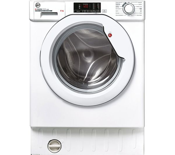 Hoover H Wash 300 Lite Hbws 48d1w4 80 Integrated 8 Kg 1400 Spin Washing Machine