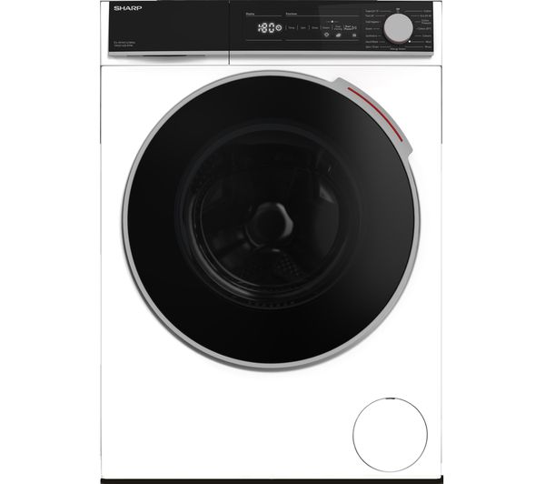 Sharp Es Nfh014cwna En 10 Kg 1400 Spin Washing Machine White