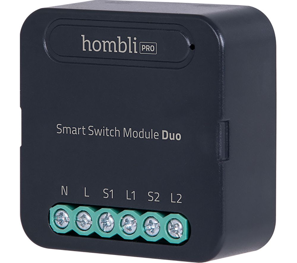 HBMD-0100 Pro Duo Smart Switch Module - Black