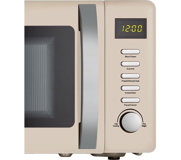 8910043200 BEKO MOC20200C Compact Solo Microwave Cream Currys