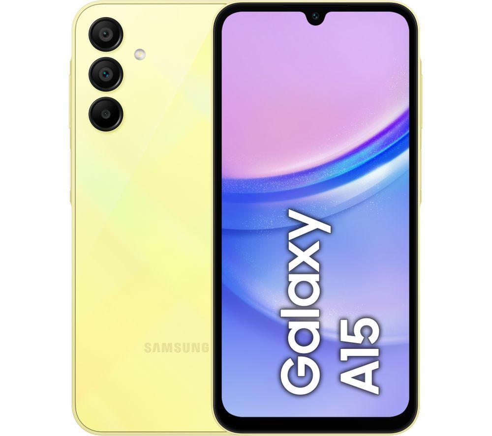 Galaxy A15 - 128 GB, Yellow