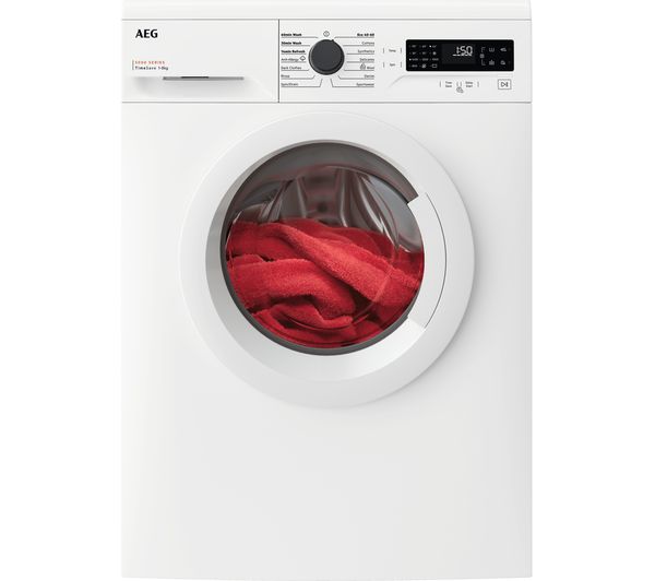 Aeg Lfx50844b 8 Kg 1400 Spin Washing Machine White