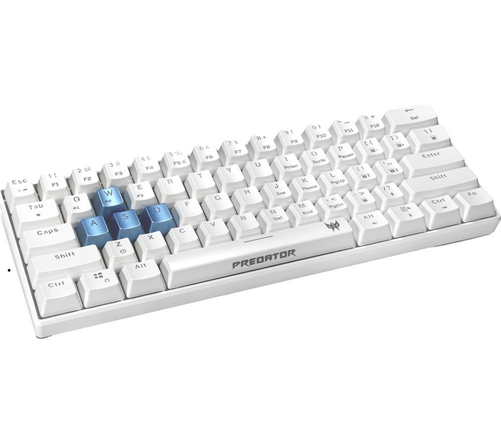 Predator Aethon 330 Wireless Mechanical Gaming Keyboard - White