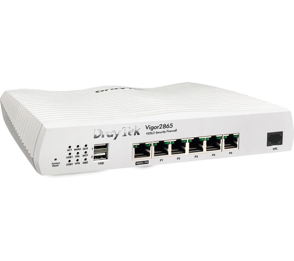 Vigor 2865 WiFi Modem Router - AX 3000, Dual Band