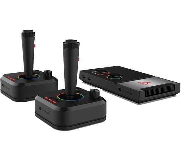An image of MY ARCADE Atari Retro Gamestation Pro with 2 Joysticks