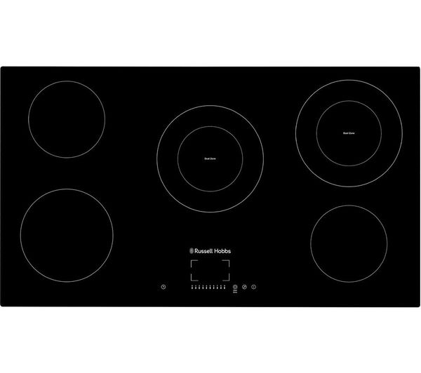 RUSSELL HOBBS RH90EH7013 90 cm Electric Ceramic Hob - Black