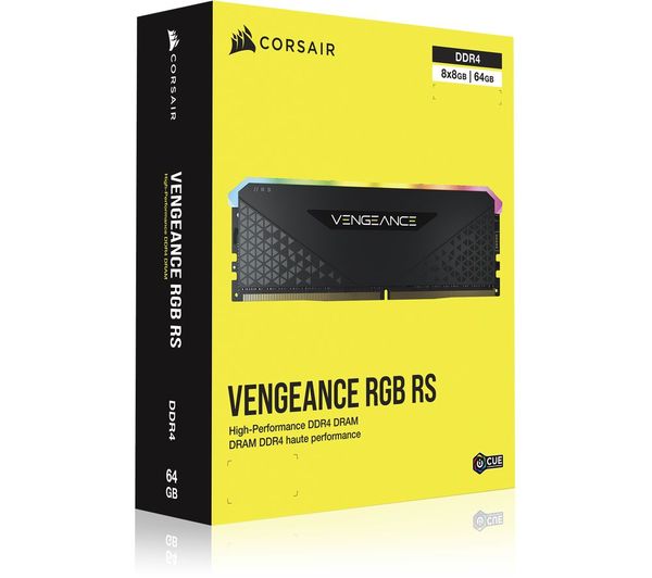 CORSAIR Vengeance 32 GB RGB 3600 MHz DDR4 Memory Kit - 16 GB x 2 ...