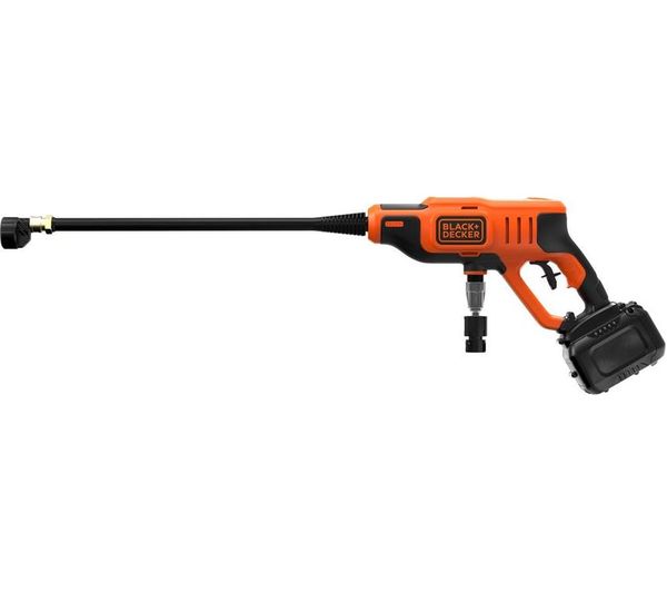 Black Decker Bcpc18d1 Gb Cordless Pressure Washer And Cleaner With 2ah Battery