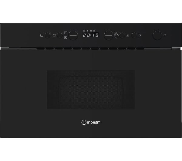 Indesit Im K12 Buk Built In Microwave With Grill Black