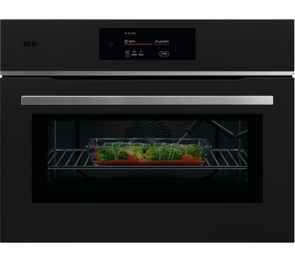 Aeg 8000 Mealassist Tk8nk721t Built In Combination Microwave Matte Black