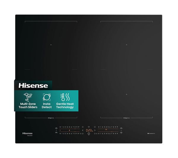 Hisense Hi6 Hi6442bscwf 60 Cm Electric Induction Hob Black Hisense Hi6 Hi6442bscwf 60 Cm Electric Induction Hob Black