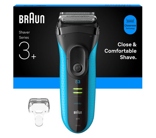 Braun Series 3 Bra3040 Wet Dry Shaver Black