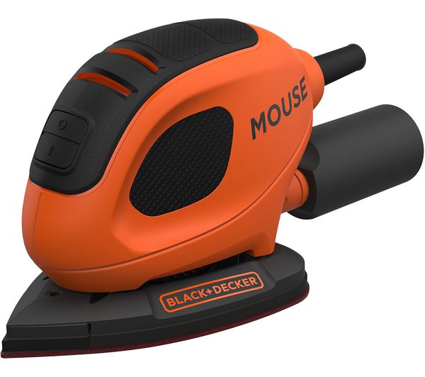 Black Decker Bew230 Gb 55 W Mouse Sander Orange Black