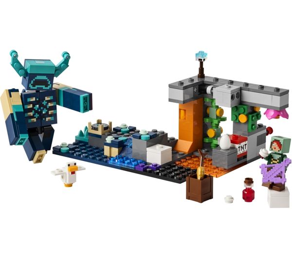 An image of LEGO Minecraft 21274 The Warden Encounter Set
