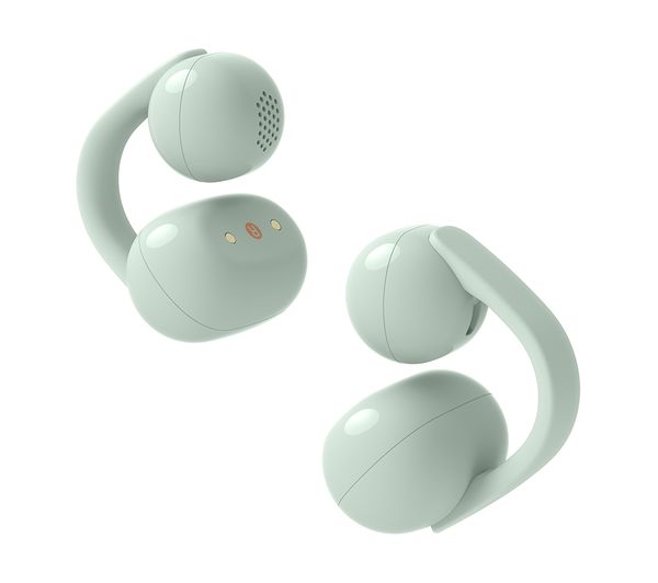 An image of SONY LinkBuds Clip Open Wireless Bluetooth Earbuds - Green