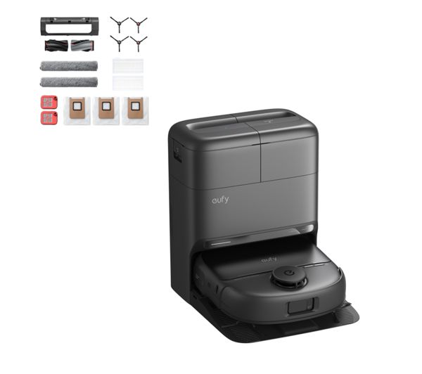 An image of EUFY Omni C28 Pro Robot Vacuum & Mop with All-in-One Station & Accessory Kit - Black
