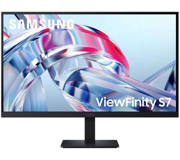 An image of SAMSUNG ViewFinity S7 LS27H700EAUXXU 4K Ultra HD 27" IPS Monitor - Black