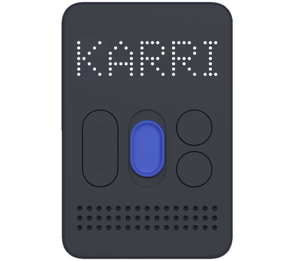 An image of KARRI Messenger 2 Instant Voice Messenger - Black & Blue