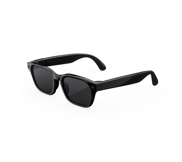 An image of META Adventurer Glasses - Classic Black, Polar Grey Lenses