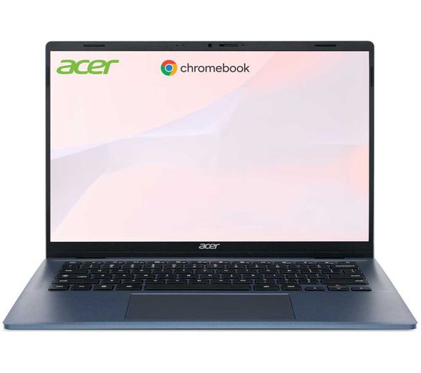 An image of ACER 314 14" Chromebook - MediaTek Kompanio 540, 128 GB eMMC, Blue