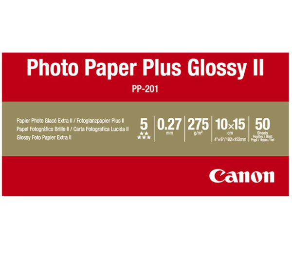 Canon Papier plus glacé A4 - PP-201 - Papier imprimante Canon sur