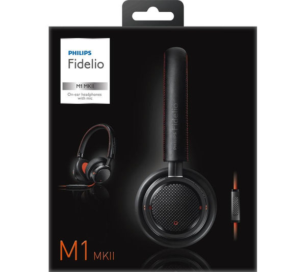 フィリップス Fidelio M1 MKII Black/Orange iPhone対応マイク