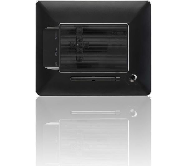 L08DPF16 LOGIK L08DPF13 8" Digital Photo Frame Black Currys Business