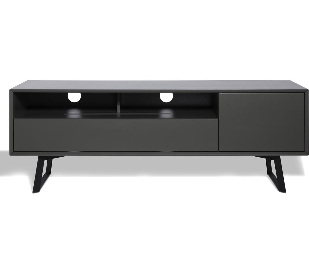 Buy ALPHASON Carbon 1600 TV Stand Grey Free Delivery Currys