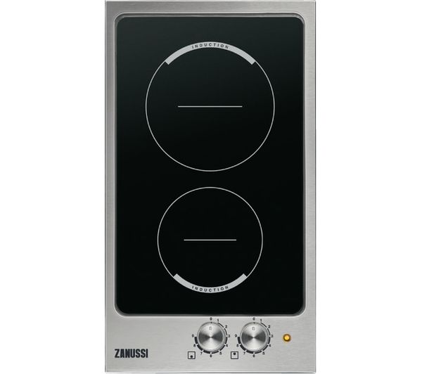 ZANUSSI ZEI3921IBS Electric Induction Domino Hob - Stainless Steel, Stainless Steel