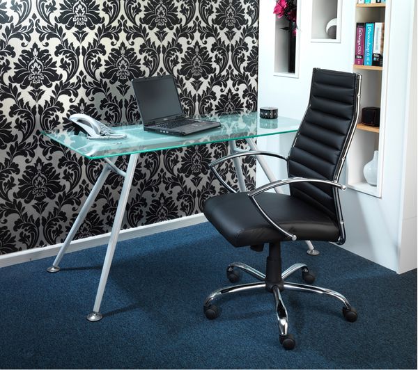 Buy ALPHASON Springfield Desk White Free Delivery Currys