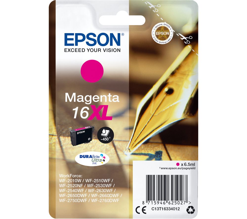 EPSON XL Pen & Crossword 16 Magenta Ink Cartridge