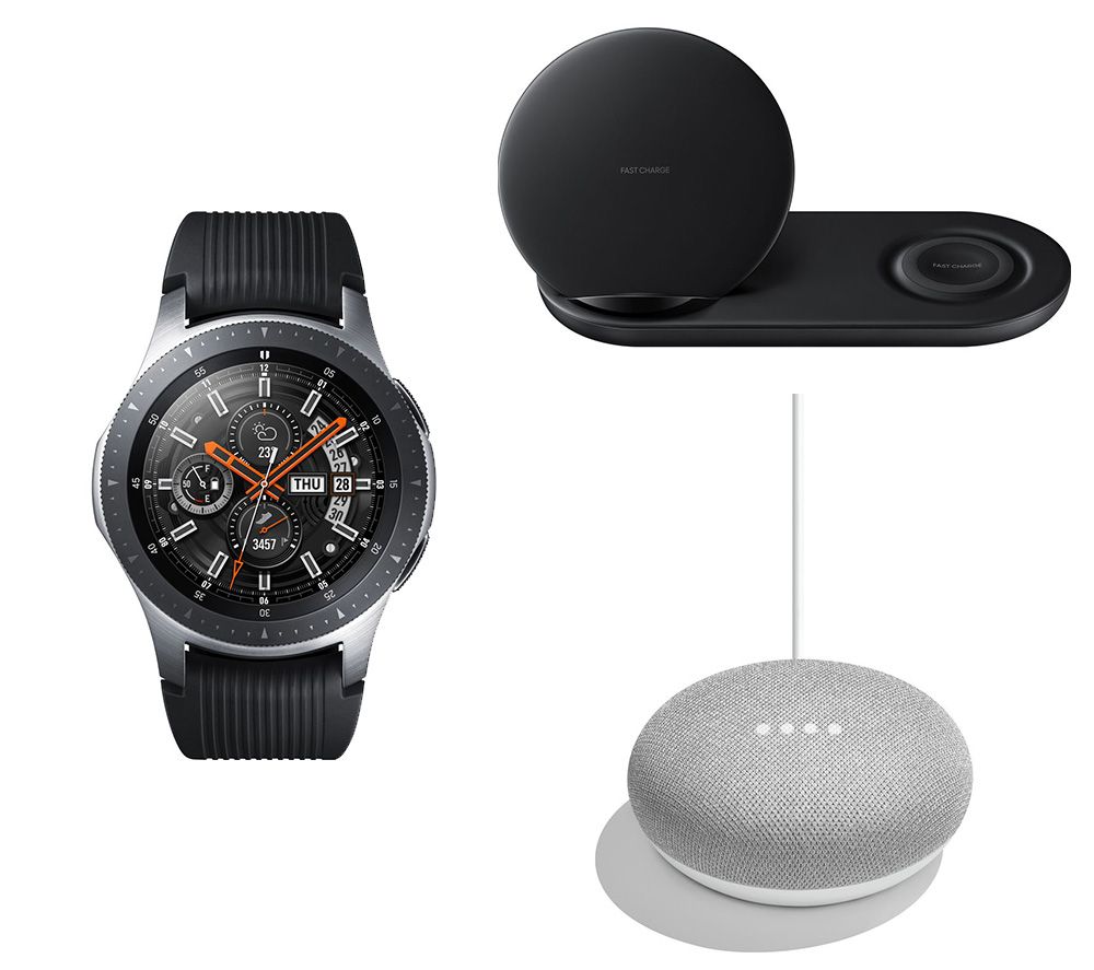 SAMSUNG Galaxy Watch with Home Mini & Duo Qi Wireless Charging Pad review