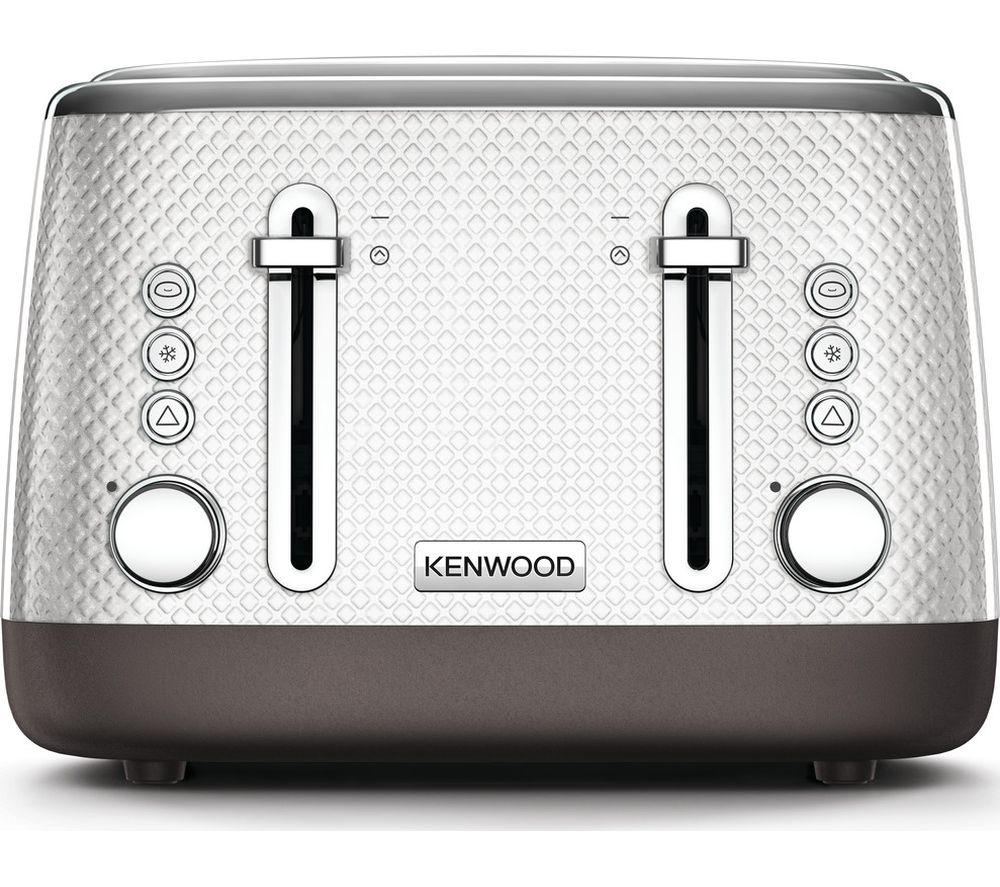KENWOOD Mesmerine TFM810WH 4-Slice Toaster - White
