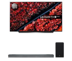 LG SL9YG 4.1.2 Wireless Sound Bar with Dolby Atmos & OLED65C9MLB 65