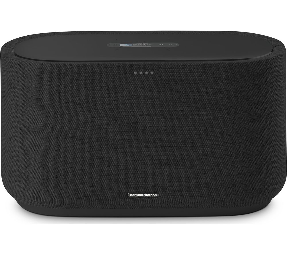 HARMON KARDON Citation 500 Bluetooth Multi-room Speaker with Google Assistant - Black, Black