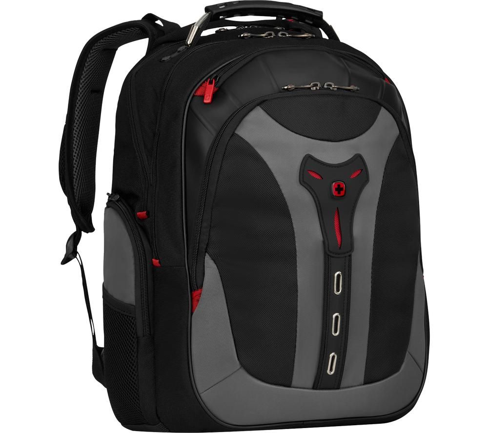 WENGER Pegasus 17" Laptop Backpack - Black & Grey