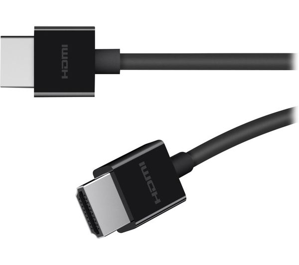 Buy Belkin Premium Avbt2m Blk High Speed Hdmi Cable 2 M Free Delivery Currys