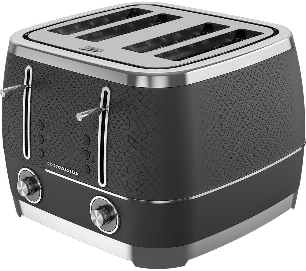 BEKO Cosmopolis TAM8402G 4 Slice Toaster Granite Fast Delivery