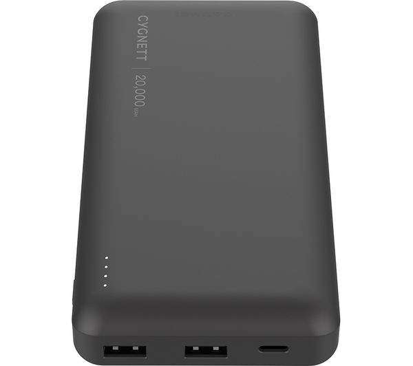 CY3448PBCHE ExoCharge 20000 mAh Portable Power Bank Black Currys Business