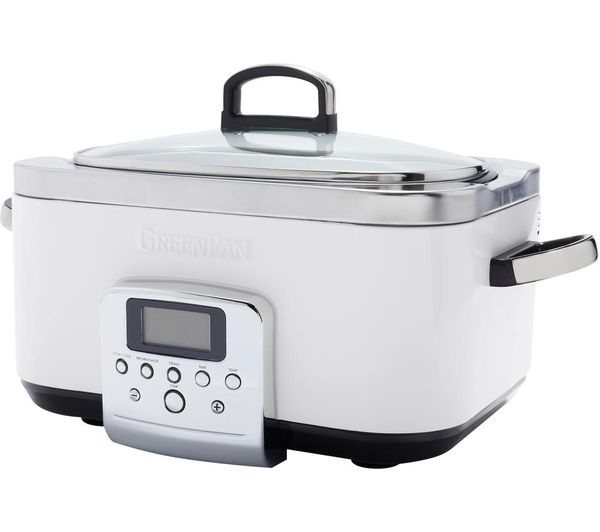 An image of GREENPAN CC005312-001 Slow Cooker - Cream