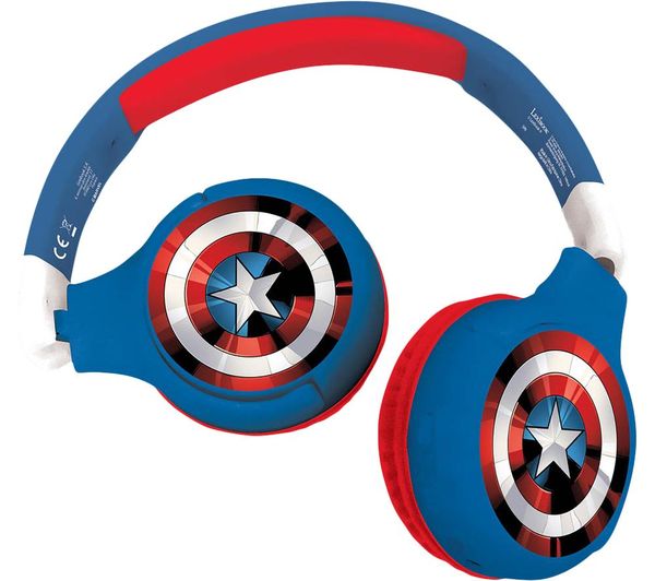 Lexibook Hpbt010av Wireless Bluetooth Kids Headphones The Avengers