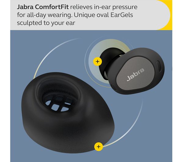 JABRA Elite 10 Wireless Bluetooth Noise-Cancelling Earbuds